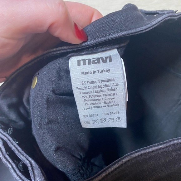 Mavi Kendra High Rise Straight Leg Jeans - Picture 9 of 11